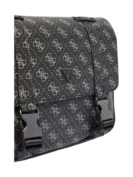 Milano Men's Messenger Bag Black