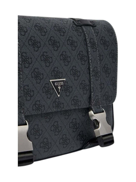 Milano Men's Messenger Bag Black