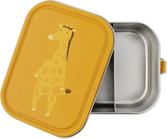 Trixie Recipient Pentru Mâncare Pentru Copii Din Oțel Inoxidabil 1,2 L Galben