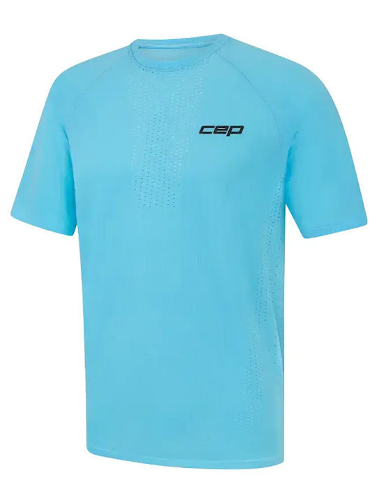 Tricou sport albastru deschis Light Blue