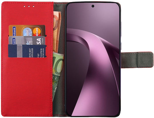 Volte-tel Allure Θηκη Xiaomi 17t Pro 5g 6.83in Magnet Book Stand Clip Red Volte-tel