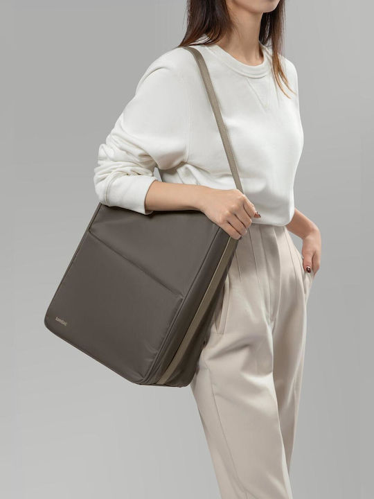 tomtoc Slash Laptop-Rucksack für 14" in Braun