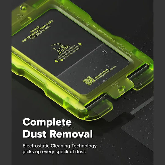 Tempered Glass Samsung Galaxy Z Fold8 Ringke Cover Display Easy Slide Scratch-Resistant Outer Screen Protector Glass 2 Pieces Clear 8800328819375