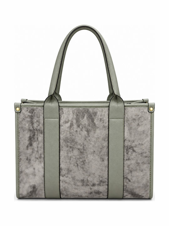 Grey Women's Tote Bag Set