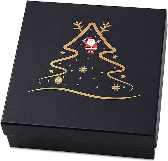 XMASfest Paper Christmas Gift Box 17x8x17 cm (Various Designs/Colors)