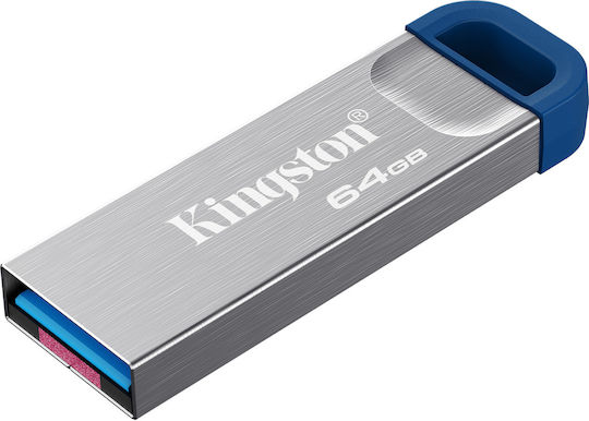 Kingston 64GB USB 3.2 Флашка Сребриста