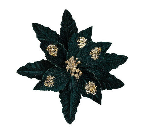 Lianos Christmas Decorative Flower 30 cm Long Green Lianos Christmas Decorative Flower 30 cm Long Green