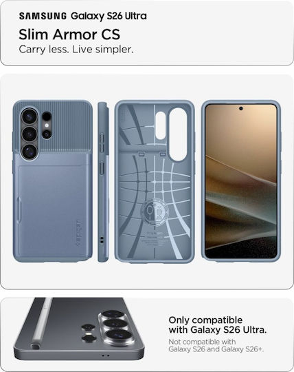 Case Samsung Galaxy S26 Ultra Spigen Slim Armor Cs Light Blue