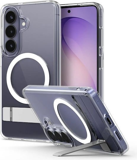 Hülle Samsung Galaxy S26 Plus Spigen Ultra Hybrid S MagSafe Transparent Weiß
