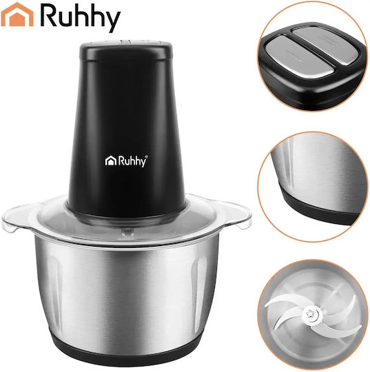 Ruhhy Мултифункционален Машина 500W с Контейнер 2л Черен