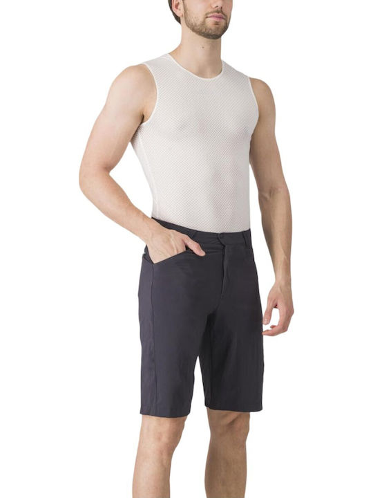 Castelli Pantaloni Scurți de Ciclism pentru Bărbați Negri