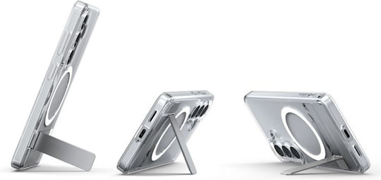 Husă Samsung Galaxy S26 Spigen Ultra Hybrid S MagSafe Transparentă Albă