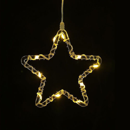Modee Lighting Stea cu Lumină LED Alb Cald 16,3 cm Modee Lighting Stea cu Lumină LED Alb Cald 16,3 cm