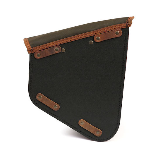 Longride Motorcycle Saddle Bag in Black