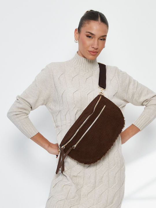 Women's Brown Crossbody Bag