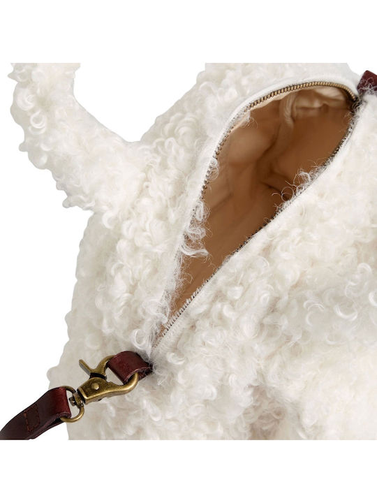 Damentasche Schulter Beige