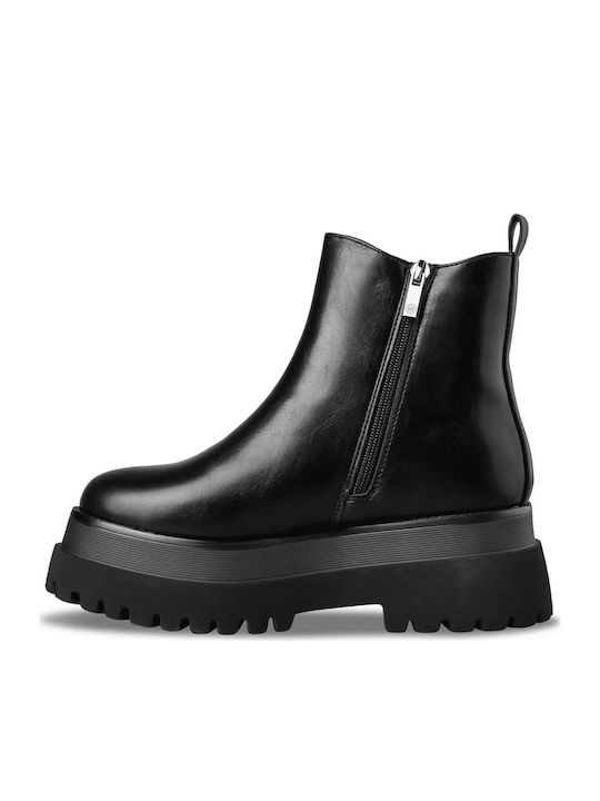 Women's Black Chelsea Ankle Boots