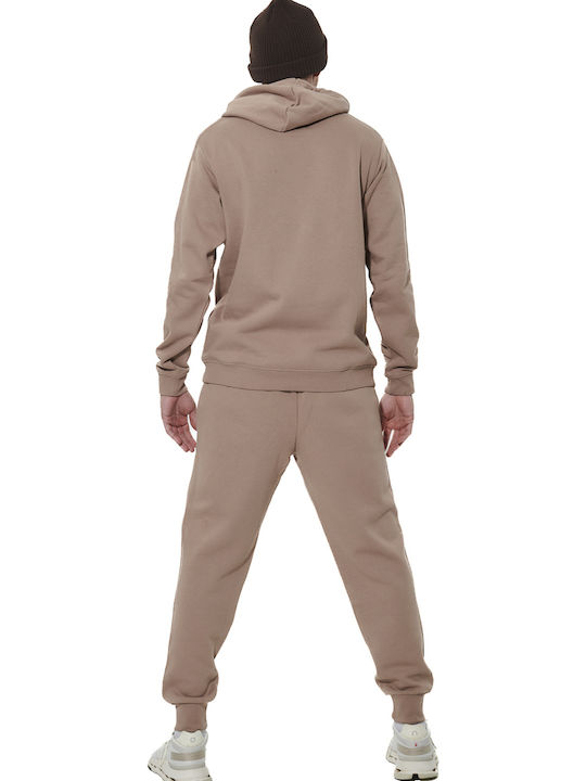 Brown Hooded Sweatshirt
