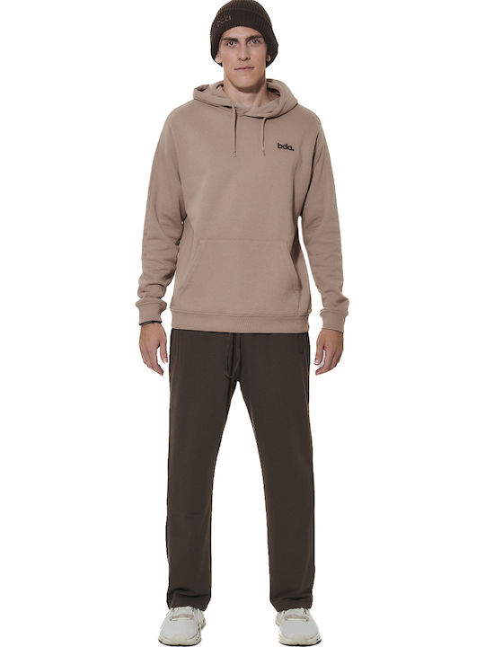 Brown Hooded Sweatshirt