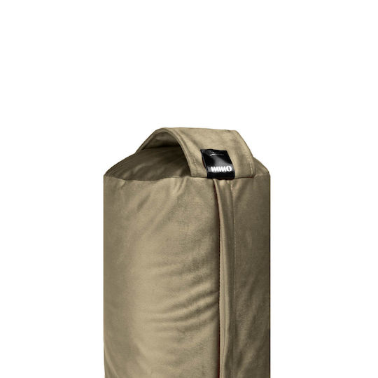 Yoga-Bolster-Rolle Omm Yoga Beige