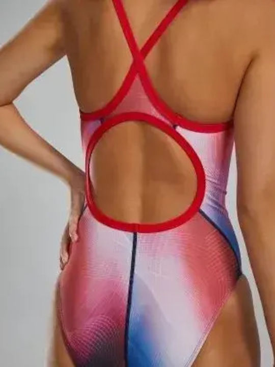 Ολόσωμο Μαγιό Navy/red