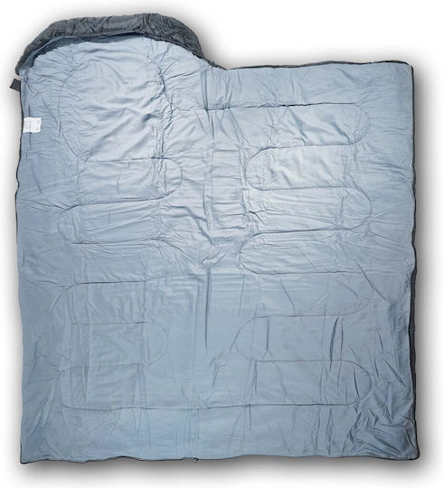 Sac de Dormit Semi Dublu pentru 2 Sezoane Negru SB026-BK