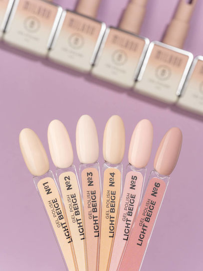 Gel Nail Polish Light Beige No05 10ml