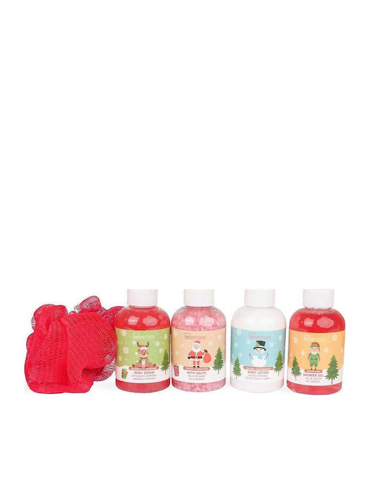 IDC Institute Christmas Carousel Skin Care Set for Moisturizing 5 Pieces