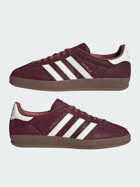Gazelle Indoor Γυναικεία Sneakers Μπορντό