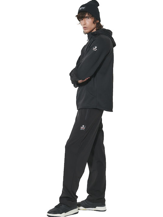 Winter Softshell Jacket Waterproof and Windproof Black