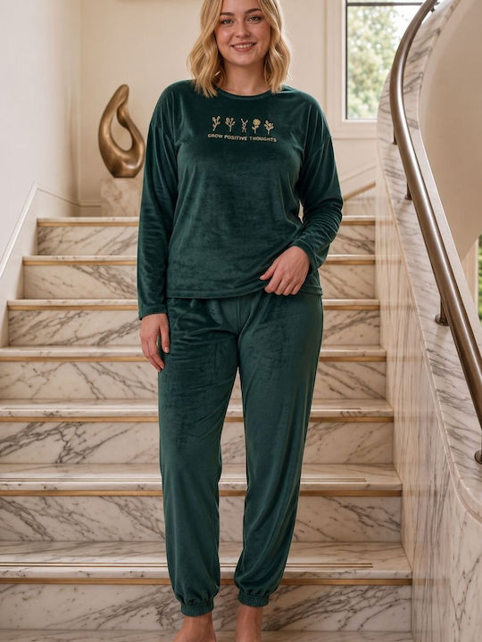 Boyraz Winter Women's Pyjama Set Cypress