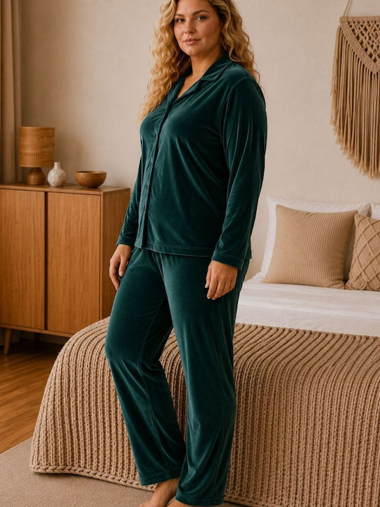 Boyraz Winter Women's Pyjama Set Cypress