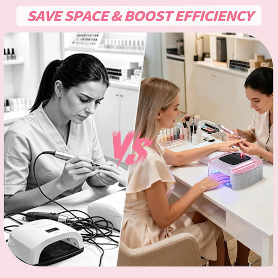 Blueque Rechargeable UV / LED Nail Lamp