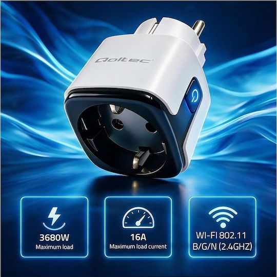 Qoltec Smart Switch Wi-Fi 16A 52710