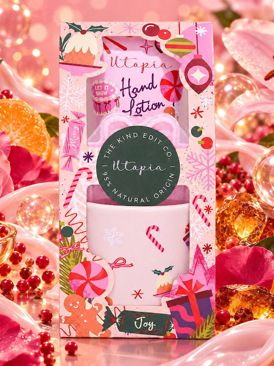 Sunkissed Utopia Pink Peppercorn Merry & Bright Mug Set de Îngrijire pentru Hidratare Sunkissed Utopia Pink Peppercorn Merry & Bright Mug Set de Îngrijire pentru Hidratare