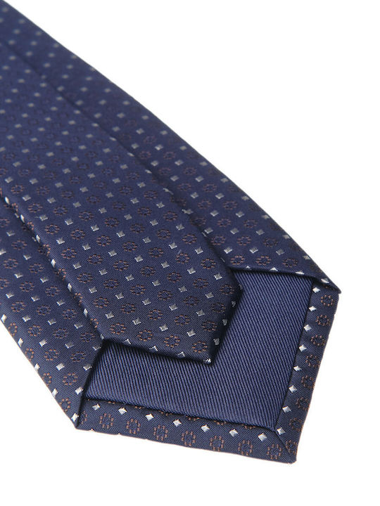 Manetti Herren-Seidenkrawatte mit Muster