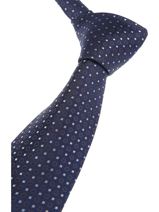 Manetti Herren-Seidenkrawatte mit Muster