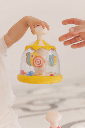 Spinning Top with Sounds for 6+ Months