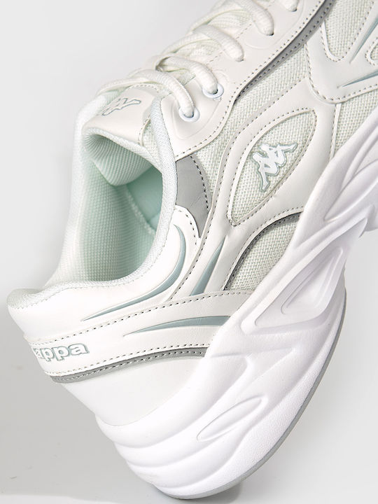 Kendrick Ανδρικά Ανατομικά Chunky Sneakers Λευκο