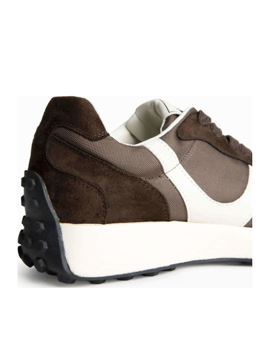 Sneakers pentru femei maro