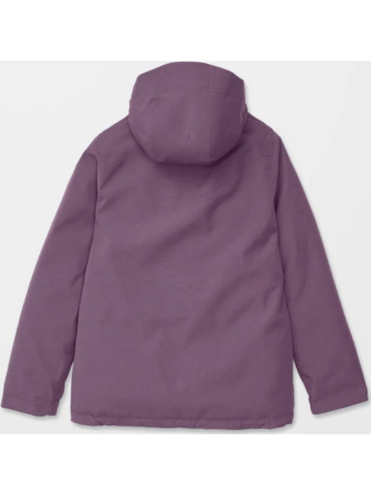 Volcom H0452657-ADO Damen Ski- und Snowboardjacke Rosa