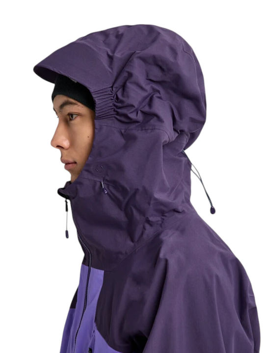 Burton Ak Cyclic 3076310E7O Ανδρικό Μπουφάν Gore-Tex για Σκι & Snowboard Μωβ