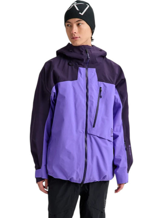 Burton Ak Cyclic 3076310E7O Ανδρικό Μπουφάν Gore-Tex για Σκι & Snowboard Μωβ