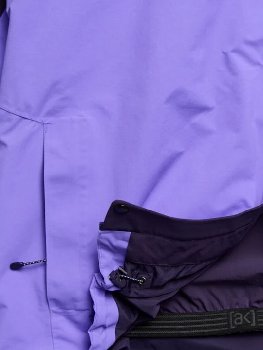 Burton Ak Cyclic 3076310E7O Ανδρικό Μπουφάν Gore-Tex για Σκι & Snowboard Μωβ