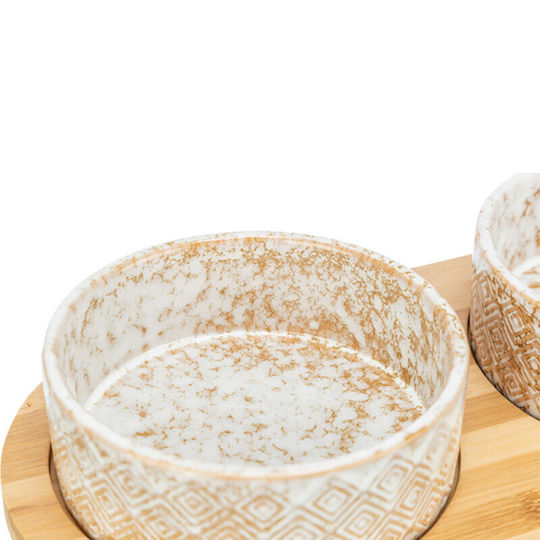 Trixie Set Bol Ceramic pentru Hrană Câini 300 ml 12 cm