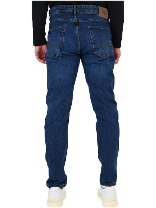 Мъжки Еластични Дънки Regular Fit Md Blue