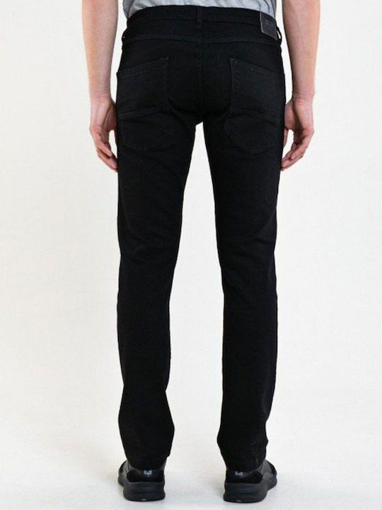 Мъжки дънки Slim Fit Черни