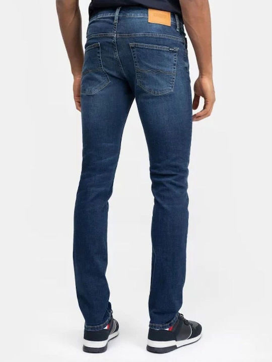 Jeffray Мъжки Дънков Панталон Skinny Fit Син, Blue