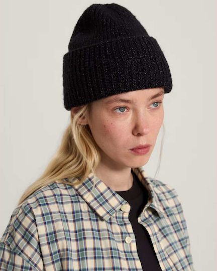 Densmore Beanie Men's Knitted Beanie in Black