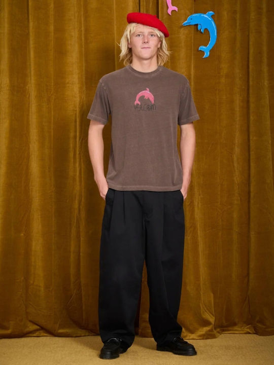 Holter Pleat Men's Trousers Black